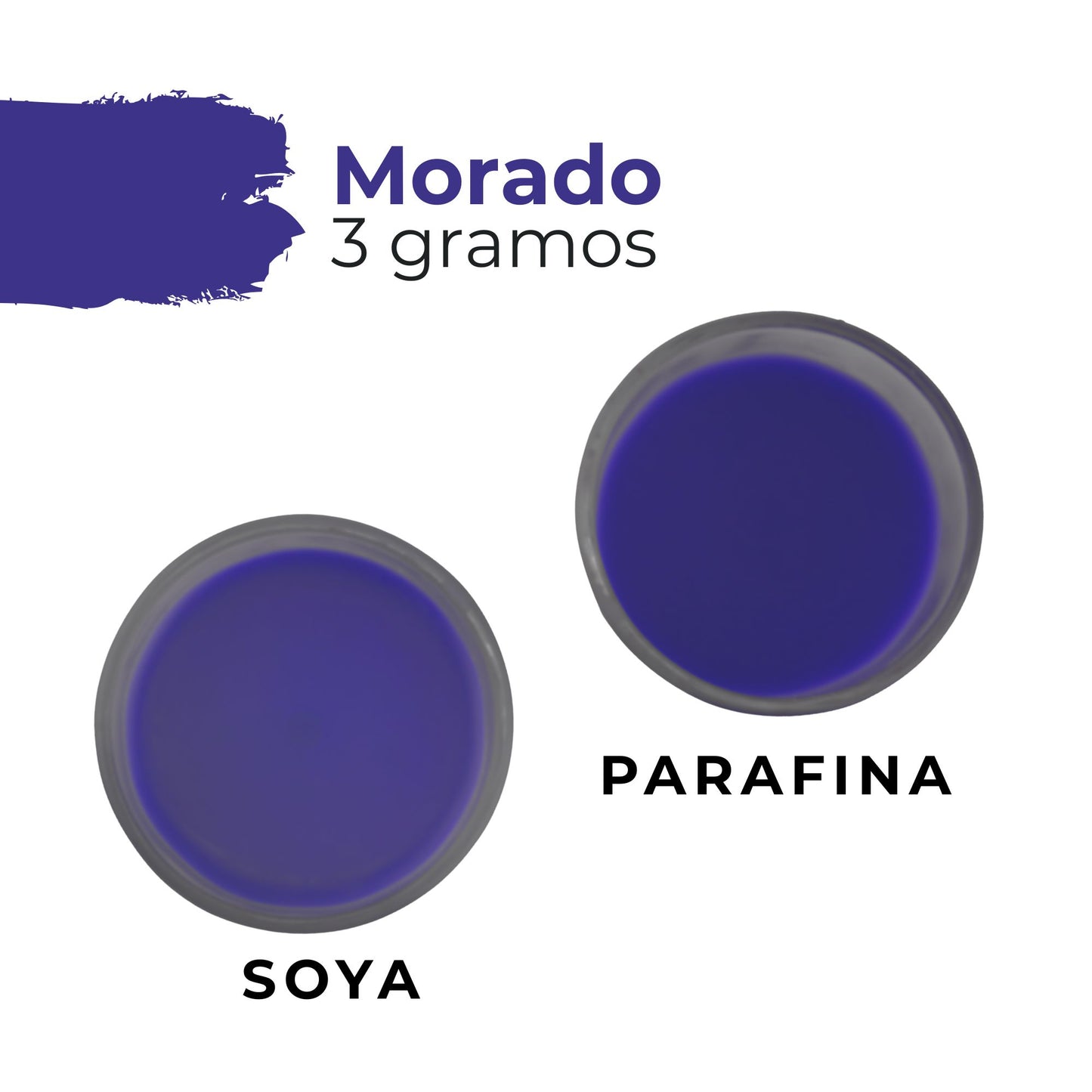 Colorante Sólido para Velas - Tinte en Escamas de Alta Concentración – Color: Azul Índigo (Tono Morado)