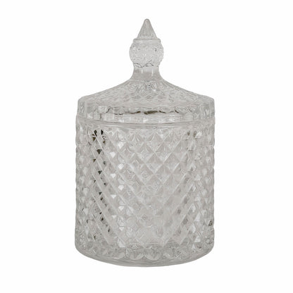 600ml - París Vaso de lujo de vidrio para velas - Transparente