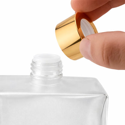 200ml Ravena - Frasco para Difusor de Vidrio - Botella Difusor de Varillas - Blanco Satinado - Candle Craft