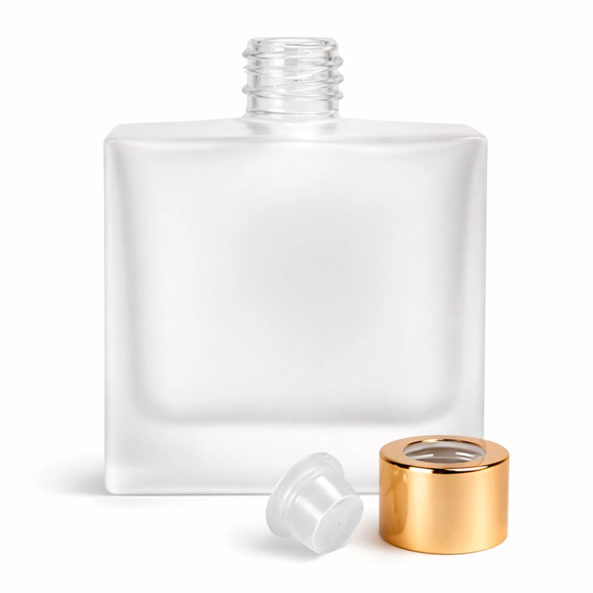 200ml Ravena - Frasco para Difusor de Vidrio - Botella Difusor de Varillas - Blanco Satinado - Candle Craft