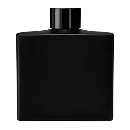 200ml Ravena - Frasco para Difusor de Vidrio - Botella Difusor de Varillas - Negro Mate - Candle Craft