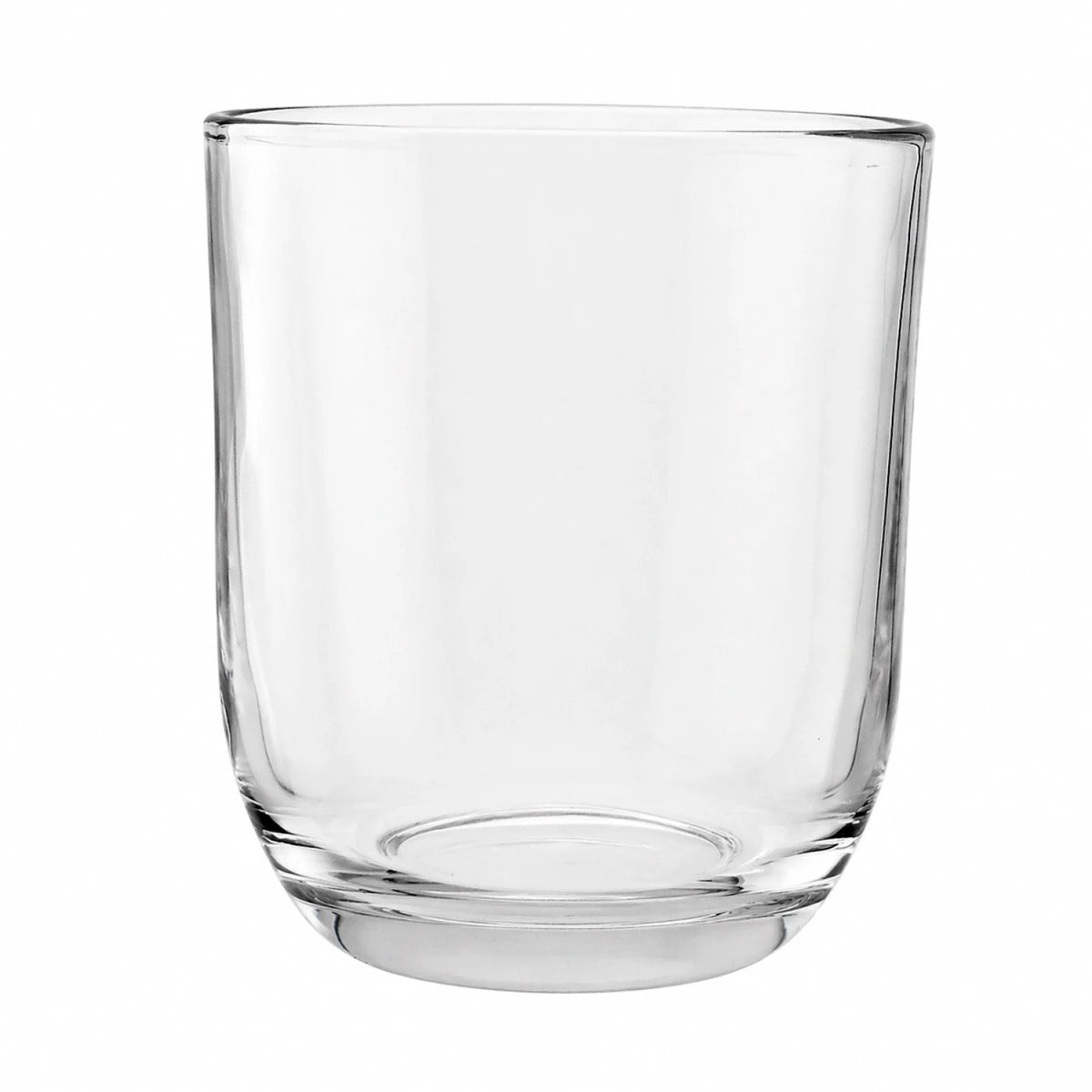 200ml - Valencia Vaso de Vidrio para Velas con Base Redondo - Frasco Cristal Transparente - Candle Craft