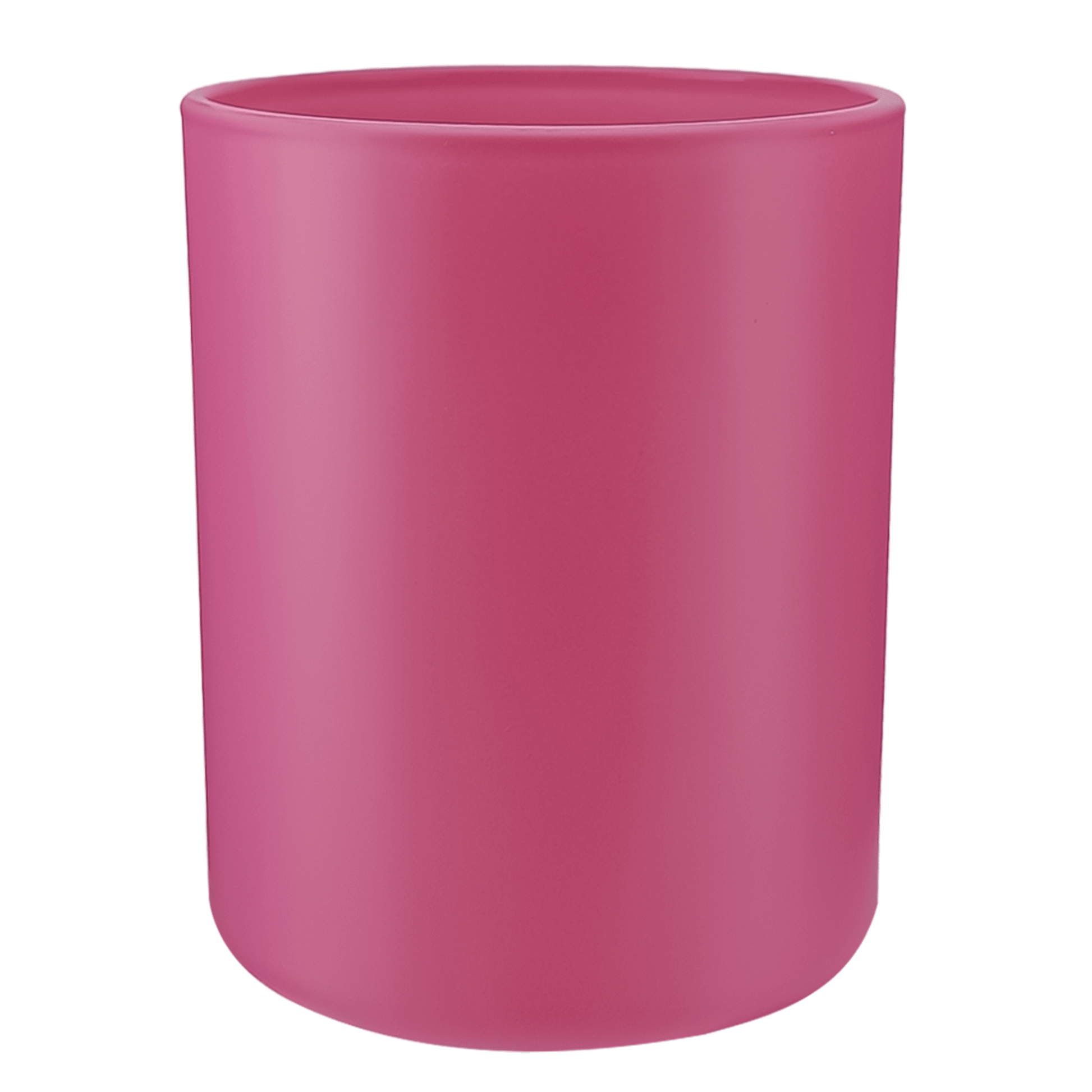 210ml - Mónaco Vaso de vidrio para velas - Frasco Rosa Flamingo Fuerte - Mate - Candle Craft