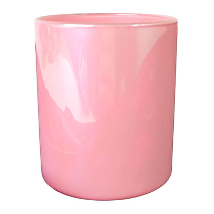210ml - Mónaco Vaso de vidrio para velas - Rosa Tornasol - Candle Craft