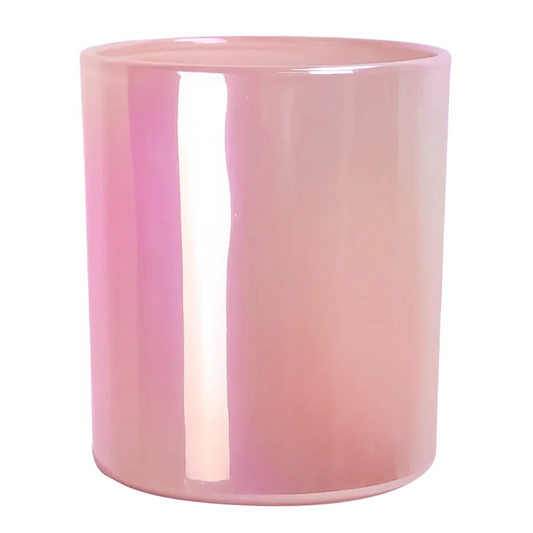 210ml - Mónaco Vaso de vidrio para velas - Rosa Tornasol - Candle Craft