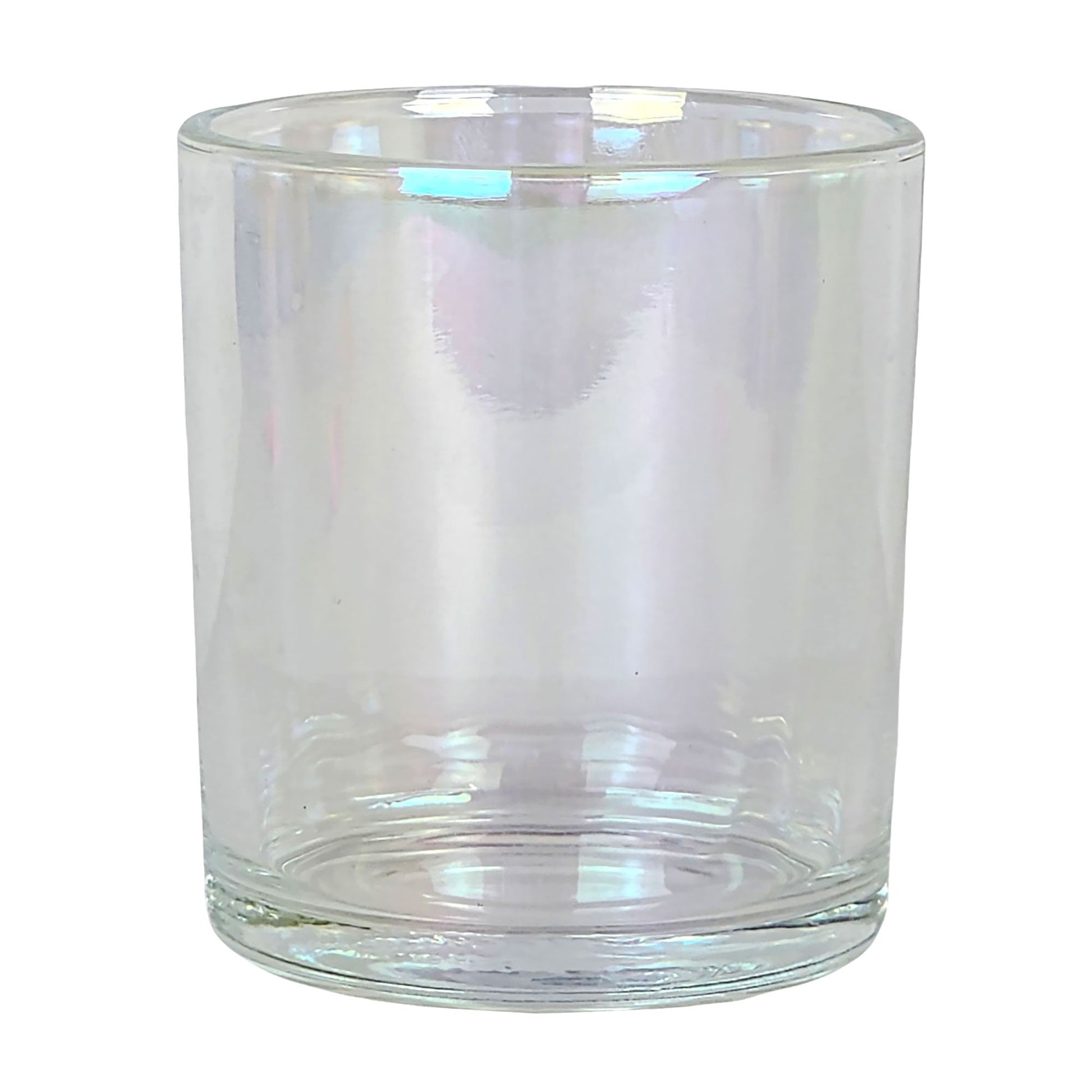 210ml - Mónaco Vaso de vidrio para velas - Tornasol Brillante - Candle Craft