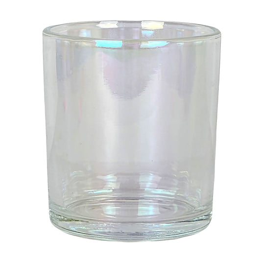 210ml - Mónaco Vaso de vidrio para velas - Tornasol Brillante - Candle Craft