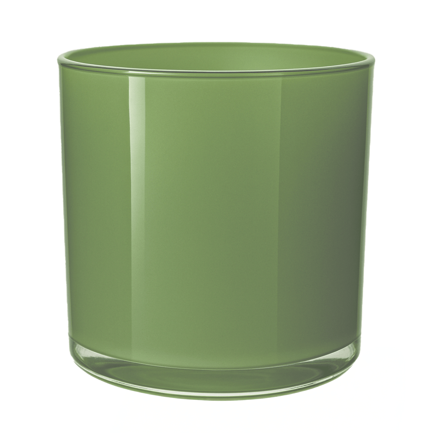210ml - Mónaco Vaso de Vidrio para Velas - Verde Menta Brillante - Candle Craft