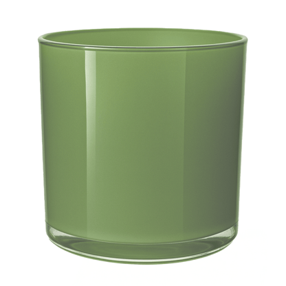 210ml - Mónaco Vaso de Vidrio para Velas - Verde Menta Brillante - Candle Craft