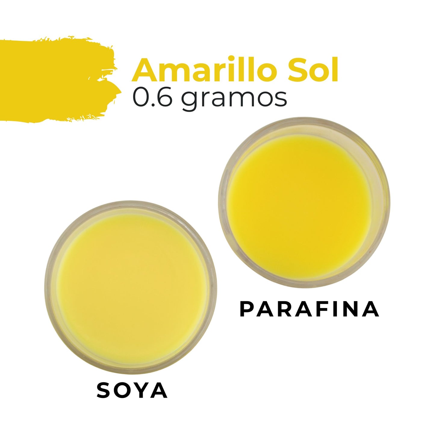 Colorante Sólido para Velas - Tinte en Escamas de Alta Concentración – Color: Amarillo Sol