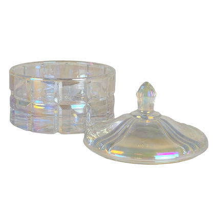 220ml - Cannes Vaso de lujo de vidrio para velas - Tornasol Brillante - Candle Craft