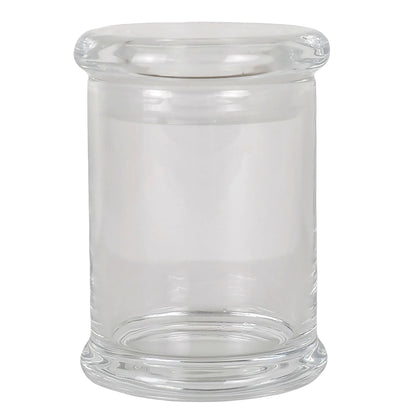 230ml - Atenas Vaso cilíndrico de vidrio para velas columna - Transparente - Candle Craft