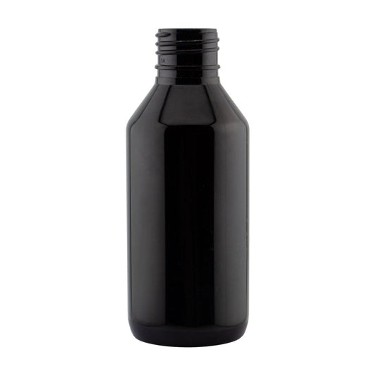 240ml Botella de Plástico PET - Rosca R-24 - Ámbar Oscuro - Candle Craft