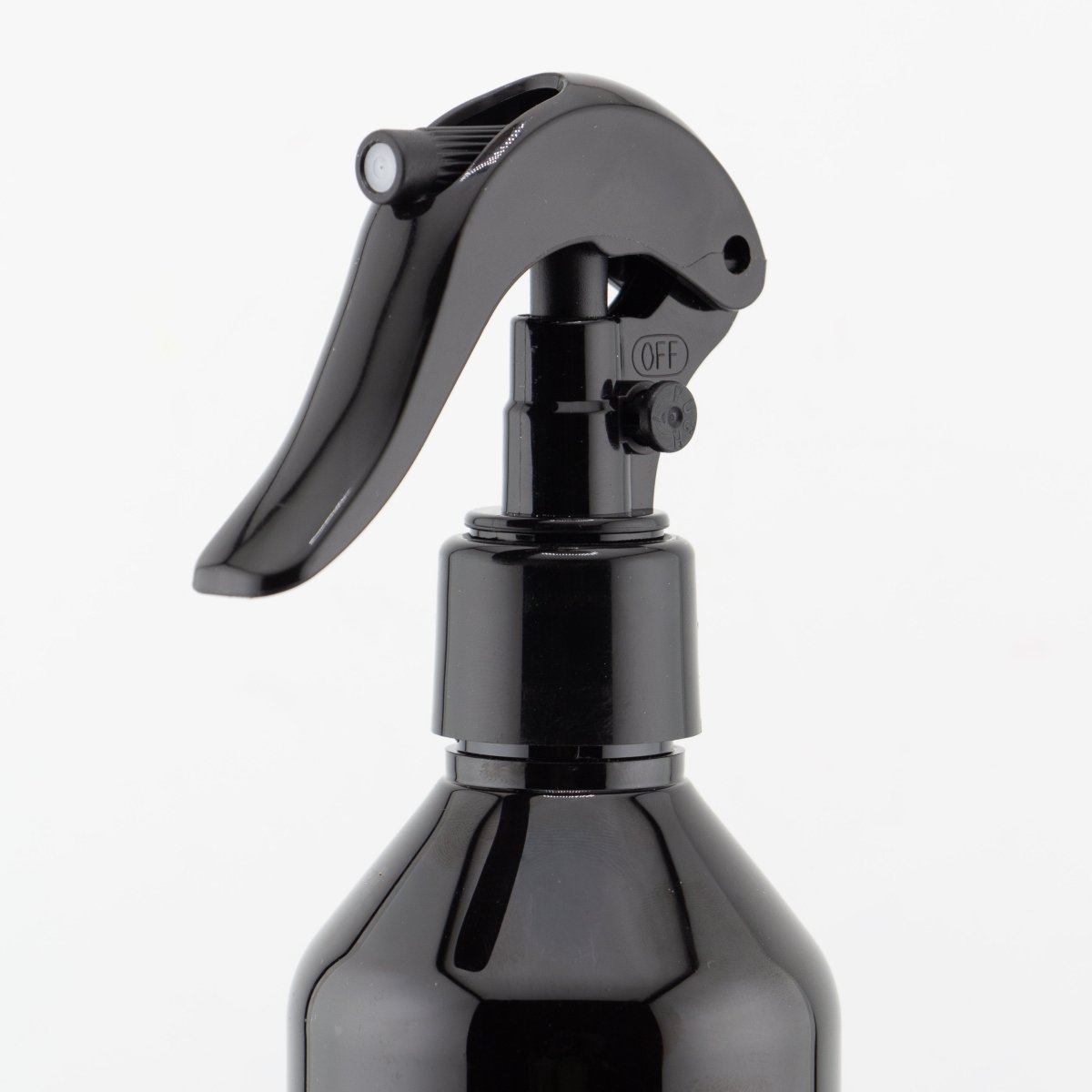 240ml - Botella para Room Spray - Recipiente para Spray Aromatizante para Casa – Disparo Brisa - Ámbar Oscuro / Negro - Candle Craft