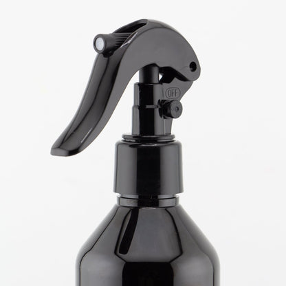 240ml - Botella para Room Spray - Recipiente para Spray Aromatizante para Casa – Disparo Brisa - Ámbar Oscuro / Negro - Candle Craft