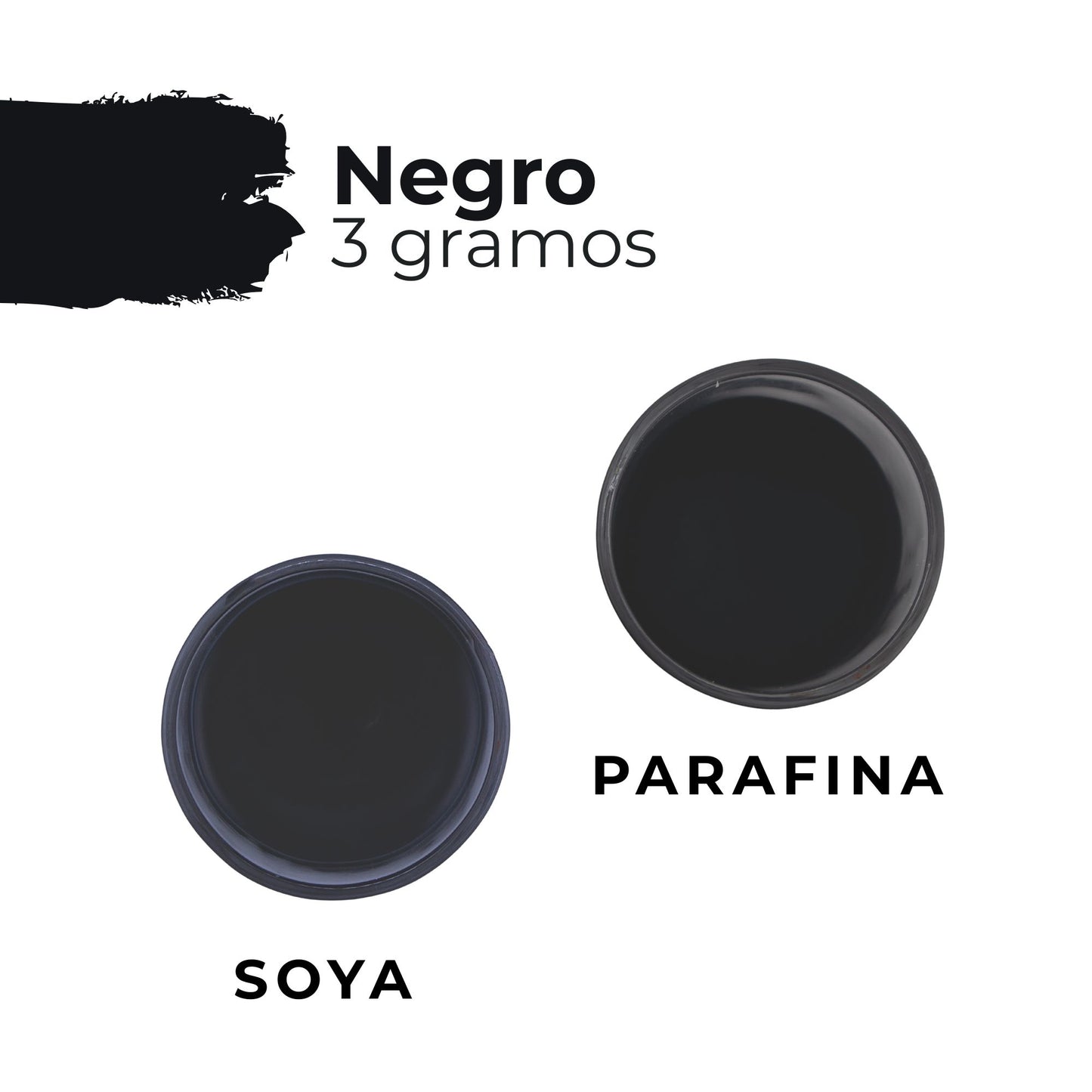 Colorante Sólido para Velas - Tinte en Escamas de Alta Concentración – Color: Negro