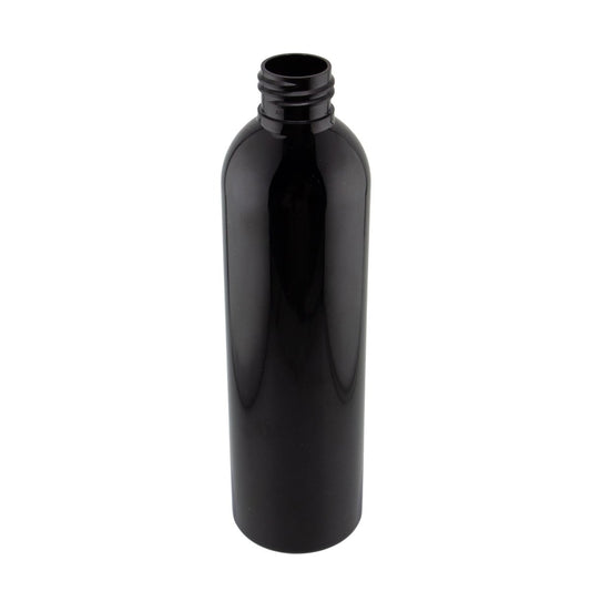 250ml Botella de Plástico PET - Rosca R-24 - Negro - Candle Craft