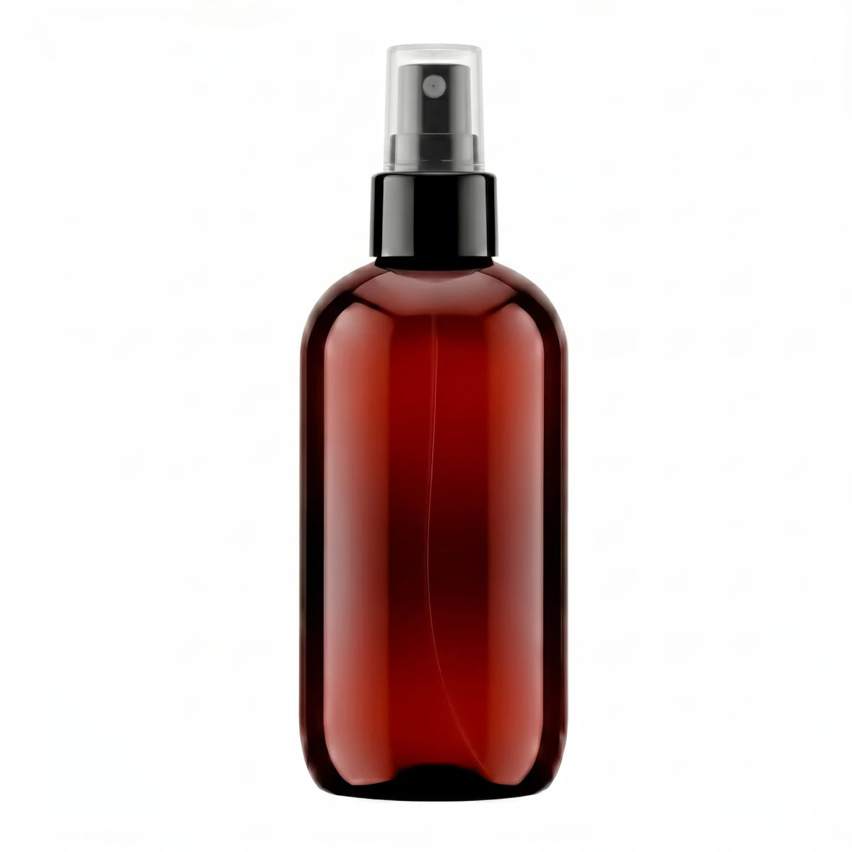 250ml Botella para Room Spray Con Atomizador Fino- Recipiente para Spray Aromatizante para Casa – Disparo Claro - Ámbar / Negro - Candle Craft
