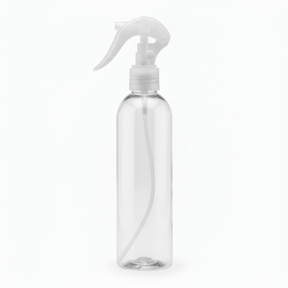 250ml - Botella para Room Spray - Recipiente para Spray Aromatizante para Casa – Disparo Brisa - Transparente - Candle Craft