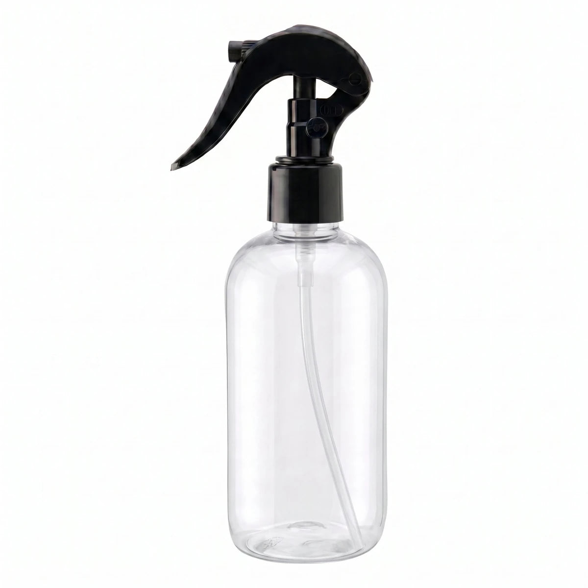 250ml Botella para Room Spray - Recipiente para Spray Aromatizante para Casa – Disparo Brisa - Transparente / Negro - Candle Craft