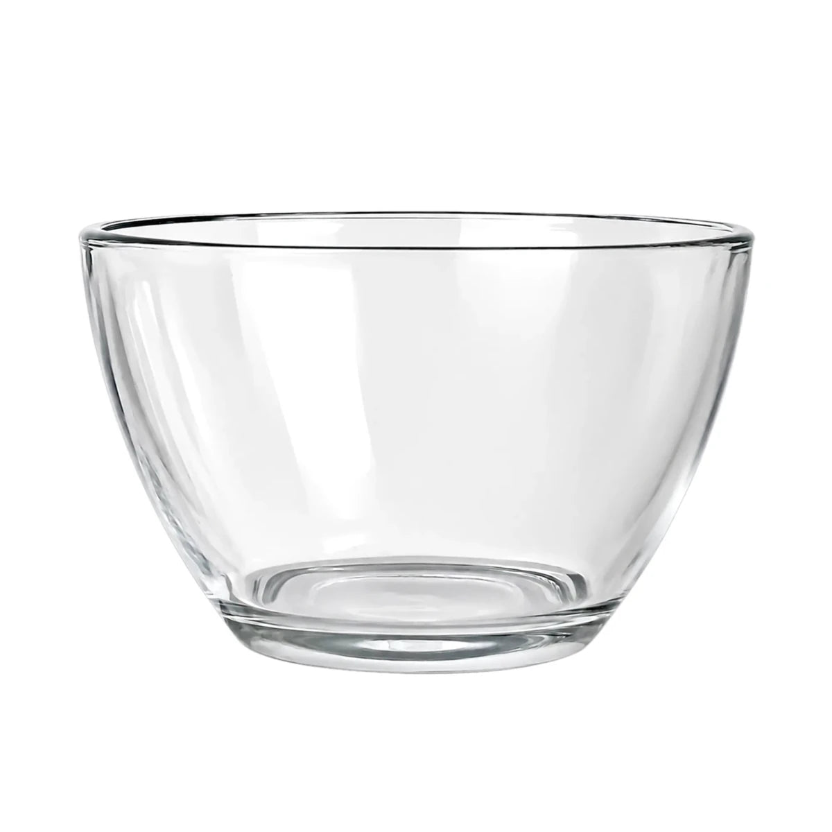 250ml - Mónaco Vaso de vidrio para velas - Frasco Ancho Mini Bowl Bol - Cristal Transparente - Candle Craft
