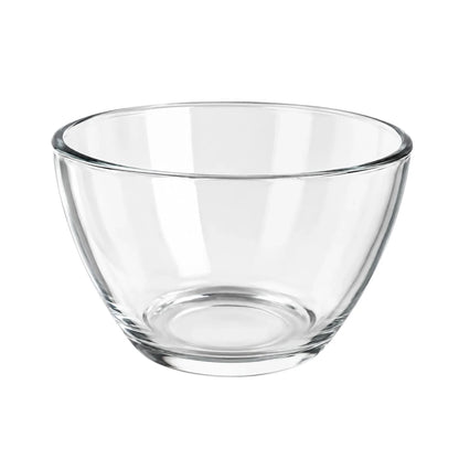 250ml - Mónaco Vaso de vidrio para velas - Frasco Ancho Mini Bowl Bol - Cristal Transparente - Candle Craft