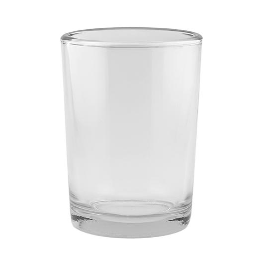 260ml - Mónaco Vaso de vidrio para velas - Transparente - Candle Craft