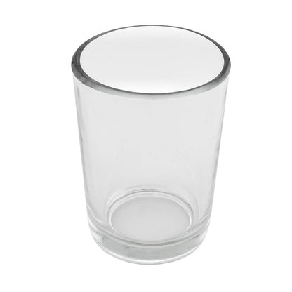 260ml - Mónaco Vaso de vidrio para velas - Transparente - Candle Craft