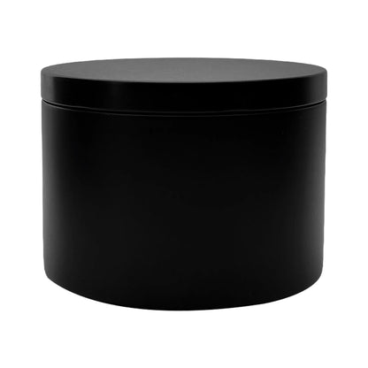 260ml - Tokio Lata de Aluminio Recto para velas - Negro Mate - Candle Craft