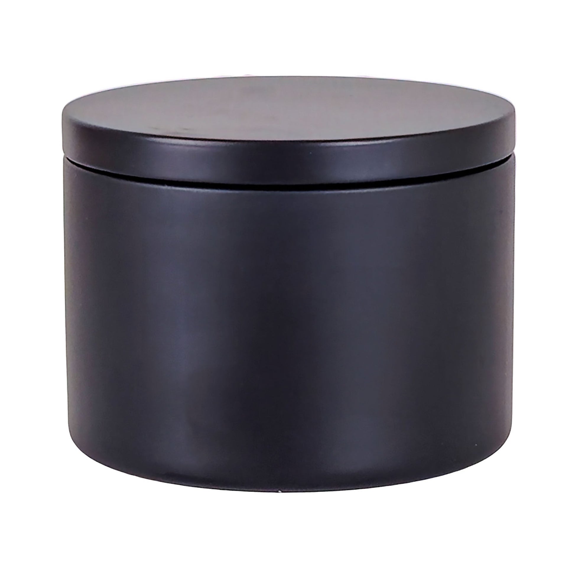 260ml - Tokio Lata de Aluminio Recto para velas - Negro Mate - Candle Craft