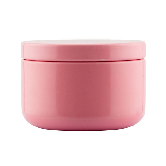 65ml - Tokio Lata de Aluminio Redondo para Velas - Rosa Pastel Brillante