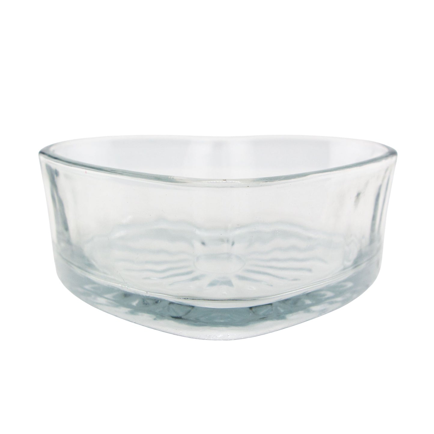 620ml - Corazon de Cristal para Velas - Transparente