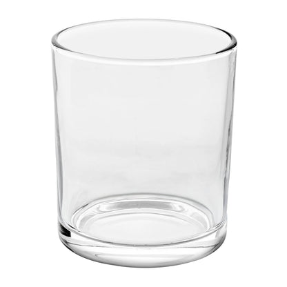 300ml - Mónaco Vaso de vidrio para velas - Transparente - Candle Craft