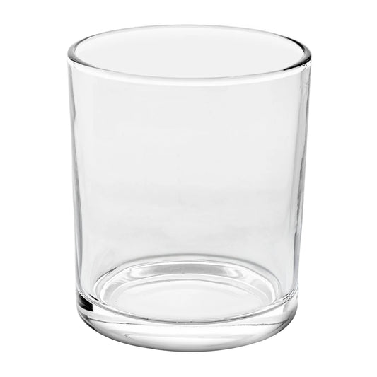 300ml - Mónaco Vaso de vidrio para velas - Transparente - Candle Craft
