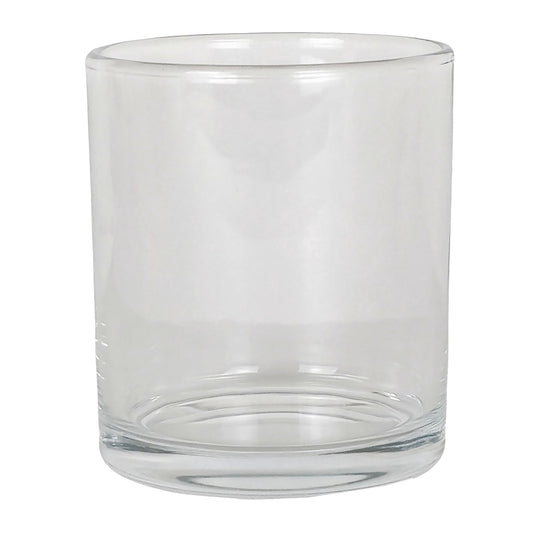 300ml - Mónaco Vaso de vidrio para velas - Transparente - Candle Craft