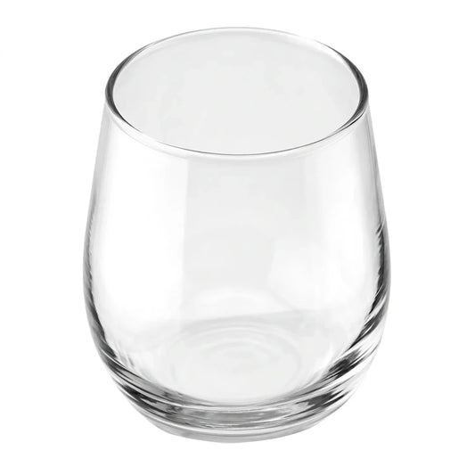 300ml - Mónaco Vaso de vidrio Redondo para velas - Transparente - Candle Craft