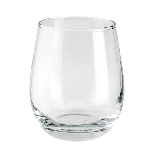 300ml - Mónaco Vaso de vidrio Redondo para velas - Transparente - Candle Craft
