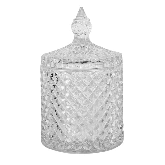 300ml - París Vaso de lujo de vidrio para velas - Transparente - Candle Craft