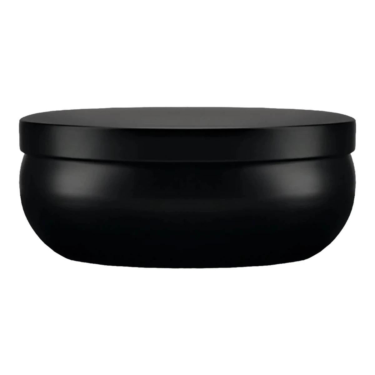 300ml - Tokio Lata de Aluminio Redonda para Velas - Negro Mate - Candle Craft