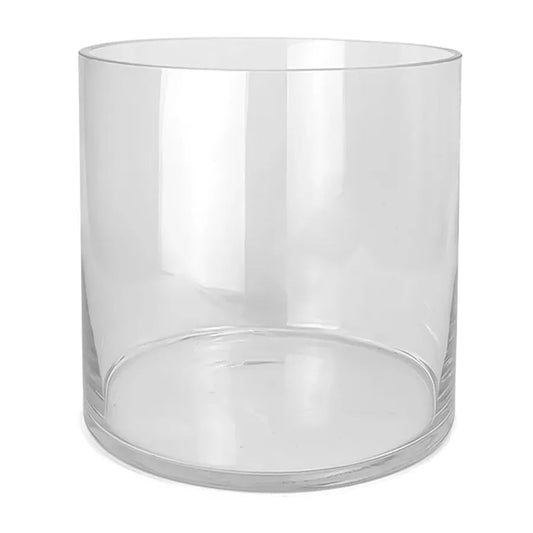3100ml - Mónaco Vaso de Vidrio para Velas Extra Grande - Cristal Transparente - Candle Craft