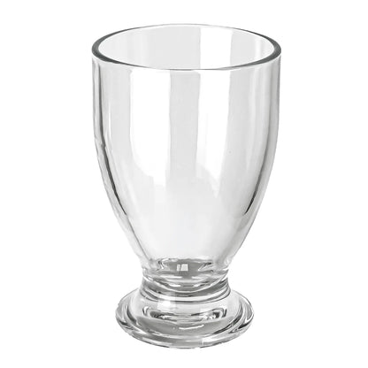310ml - Vaso de Vidrio para Velas de Postre – Copa Tipo Postre - Frasco Cristal Transparente - Candle Craft