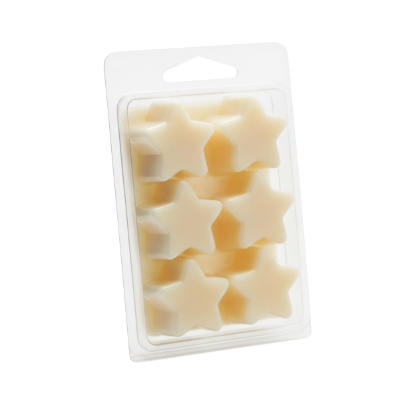Contenedor para Wax Melt - Clamshell de 6 cavidades Estrella - Molde / Vaso para cera derretibles en Estrella aromáticas para quemador