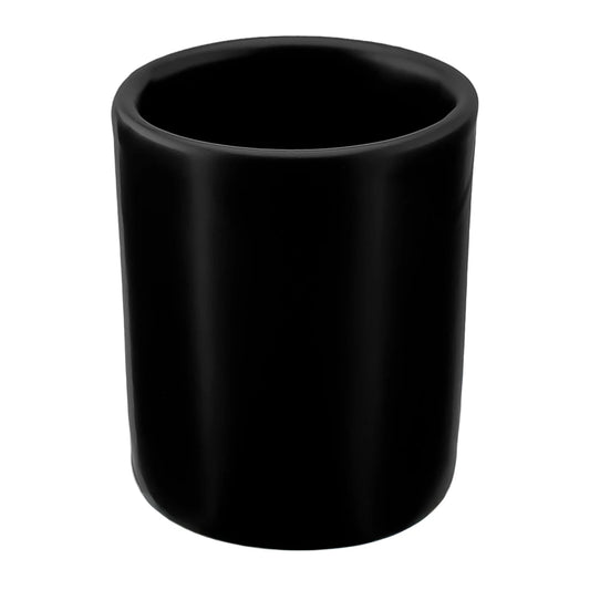 320ml - Colección Talavera – Vasos de Cerámica para Velas - Negro Mate - Candle Craft