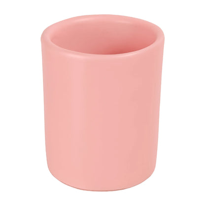 320ml - Colección Talavera – Vasos de Cerámica para Velas - Rosa Pastel - Candle Craft