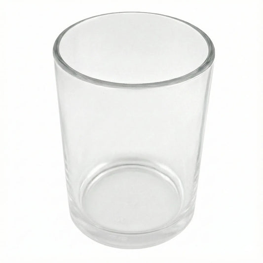 350ml - Mónaco Vaso de vidrio para velas - Frasco Cristal Transparente - Candle Craft