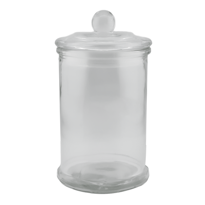 400ml - Oxford Vaso de vidrio para velas estilo columna cilíndrico - Transparente - Candle Craft