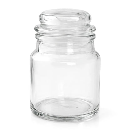 400ml - Oxford Vaso de vidrio para velas estilo columna cilíndrico - Transparente - Candle Craft