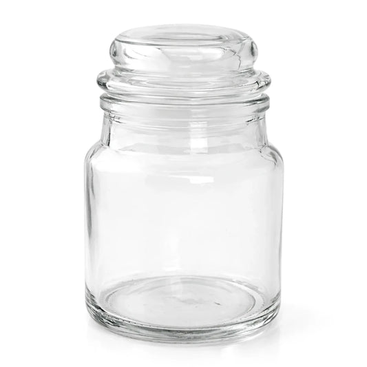 400ml - Oxford Vaso de vidrio para velas estilo columna cilíndrico - Transparente - Candle Craft