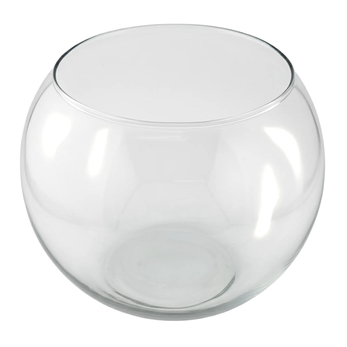 400ml Vaso par Vela Portavela Pecera - Vaso de vidrio para velas redonda - Cristal Transparente - Candle Craft