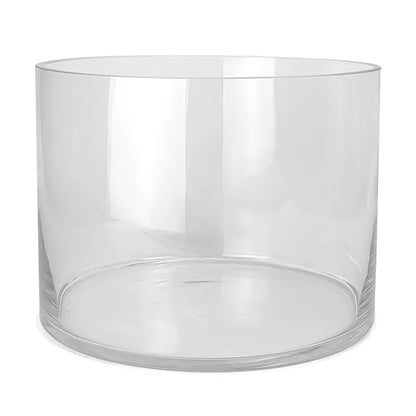 4100ml - Mónaco Vaso de Vidrio para Velas Extra Grande - Cristal Transparente - Candle Craft